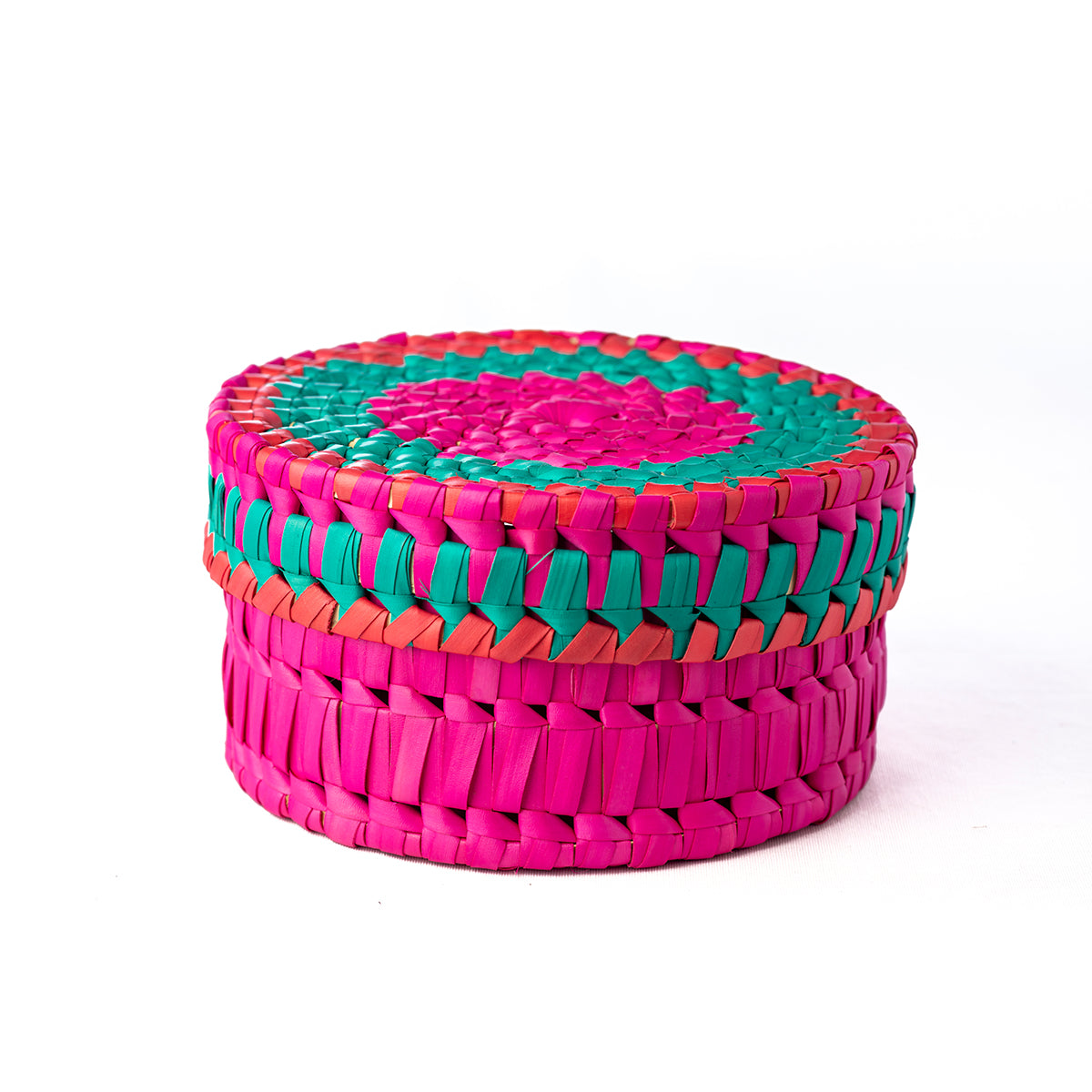 Palm Leaf Gift Box - Small (Pink)