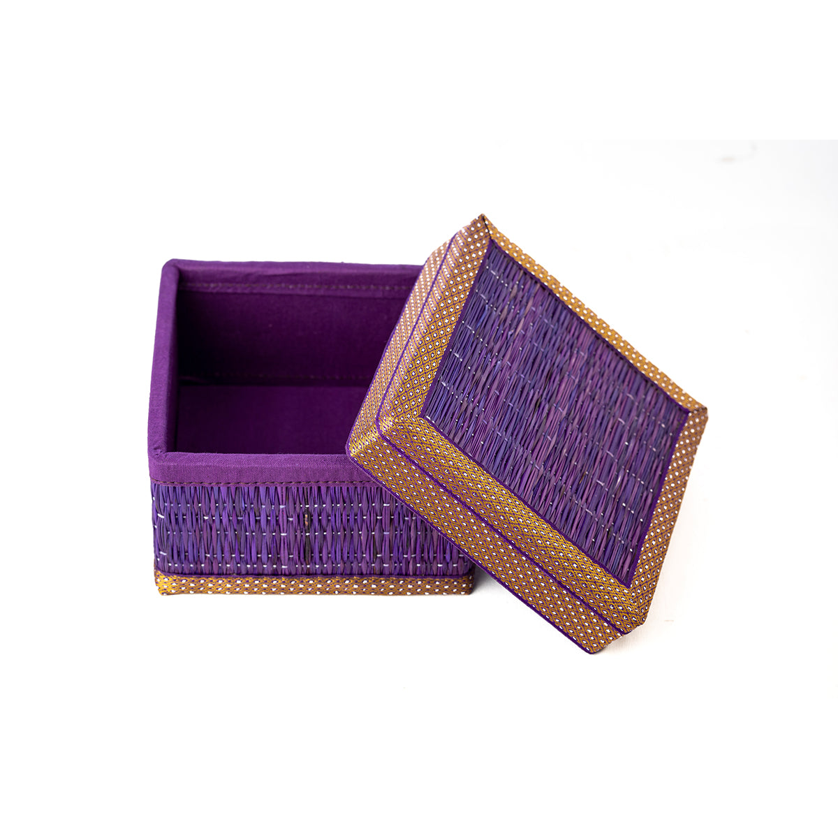 Rivergrass Square Box Purple