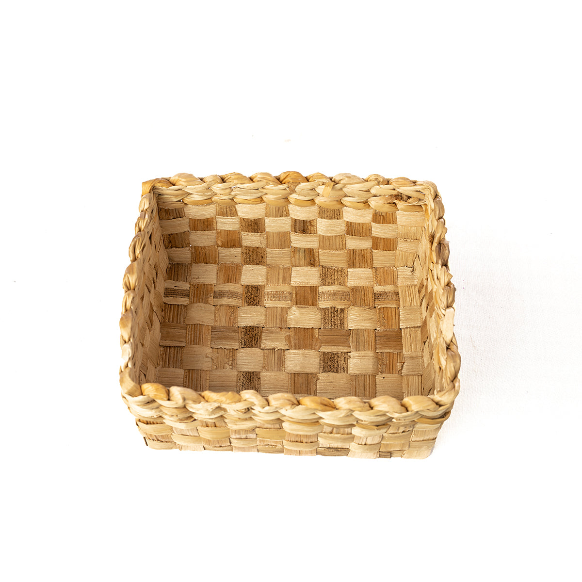 Banana Fiber Tray Flat Weave