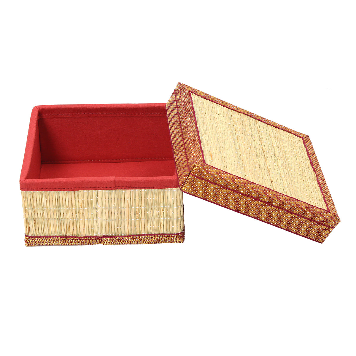 Rivergrass Square Box - Natural