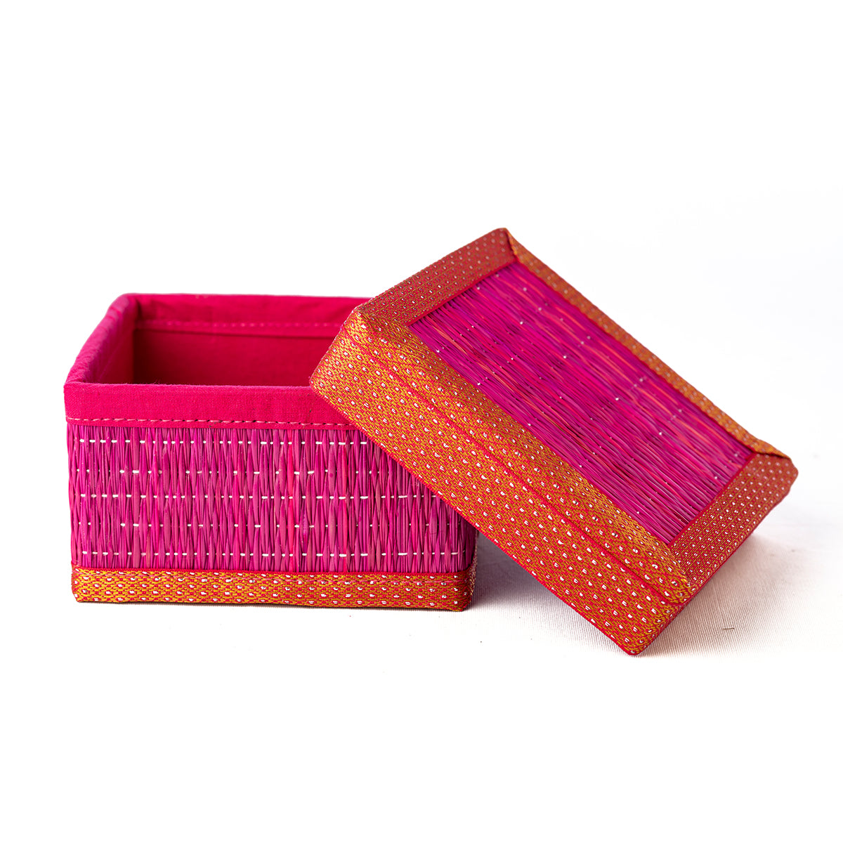 Rivergrass Square Box Pink