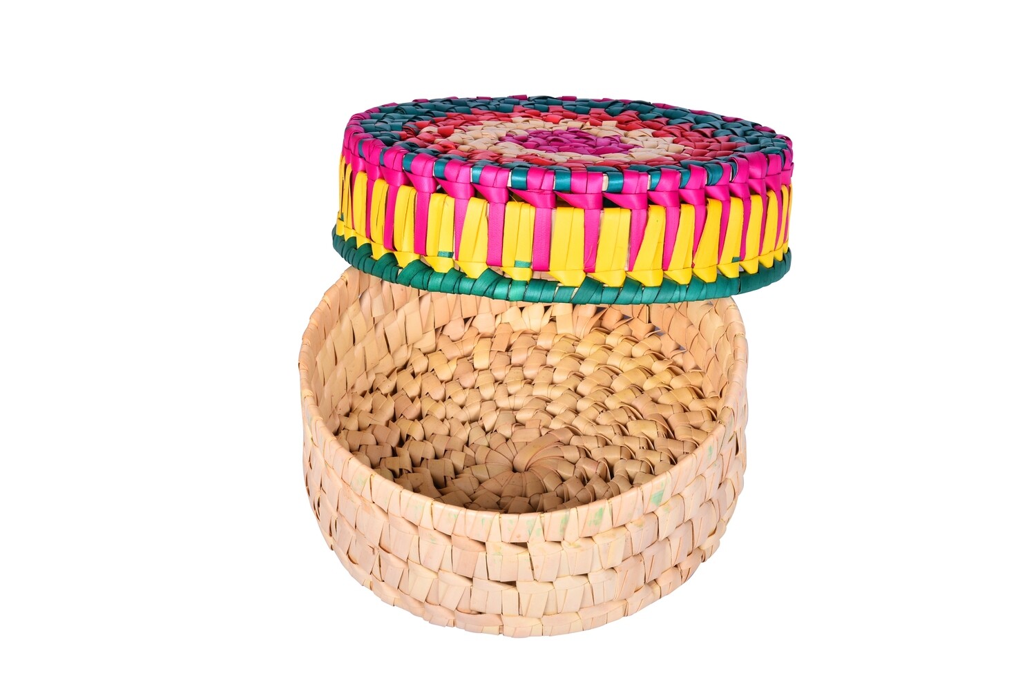 Palm Leaf Gift Box - Round