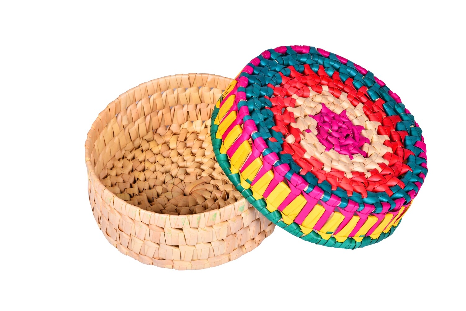 Palm Leaf Gift Box - Round