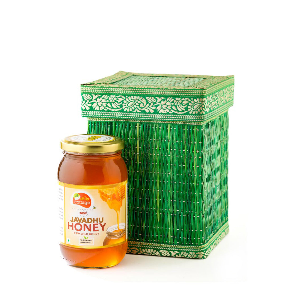 Honey with Rivergrass gift hamper - Green