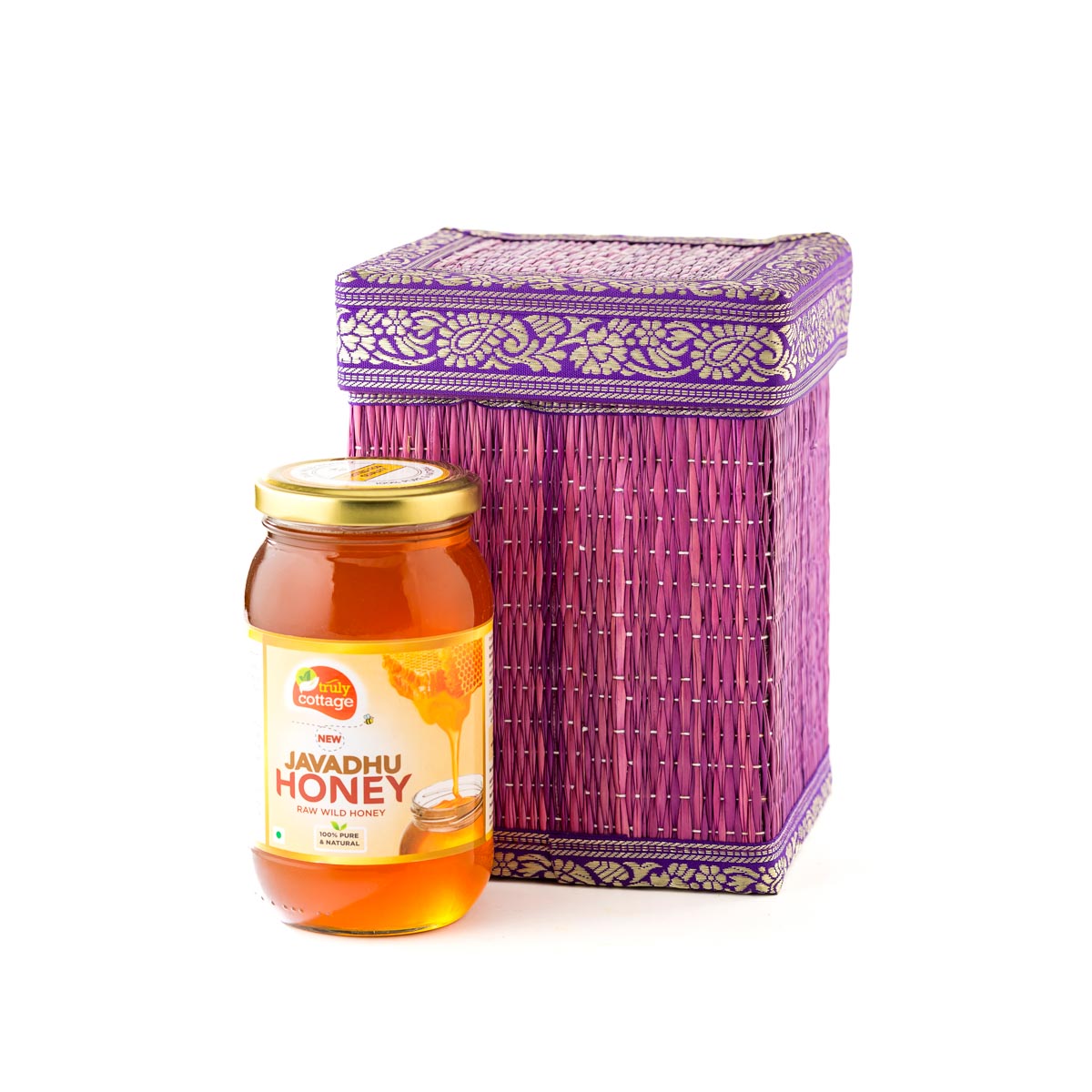 Honey with Rivergrass gift hamper - Purple