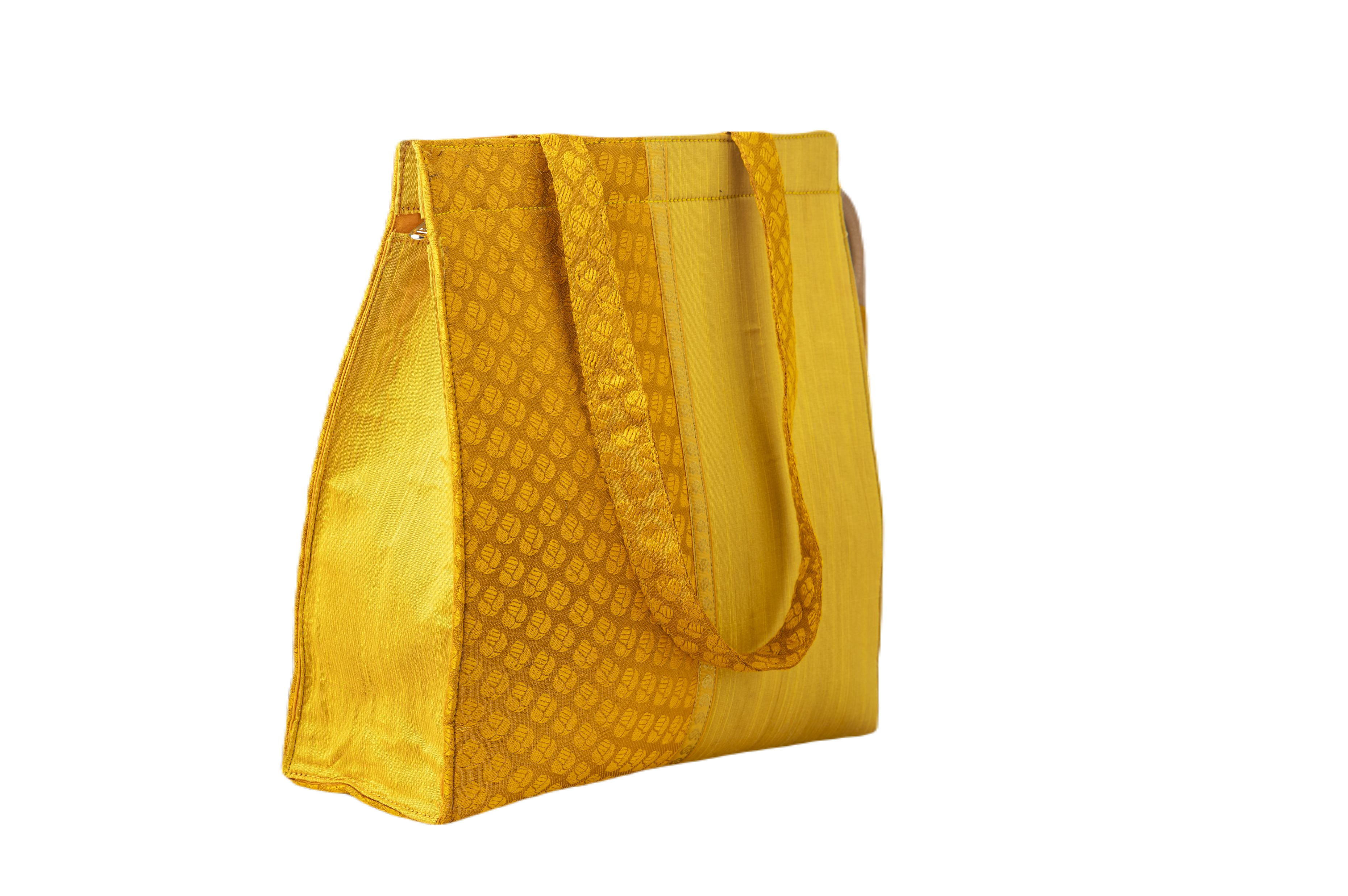 Ladies Hand Bag - Yellow