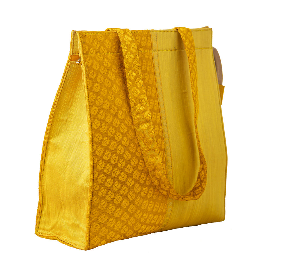 Ladies Hand Bag - Yellow